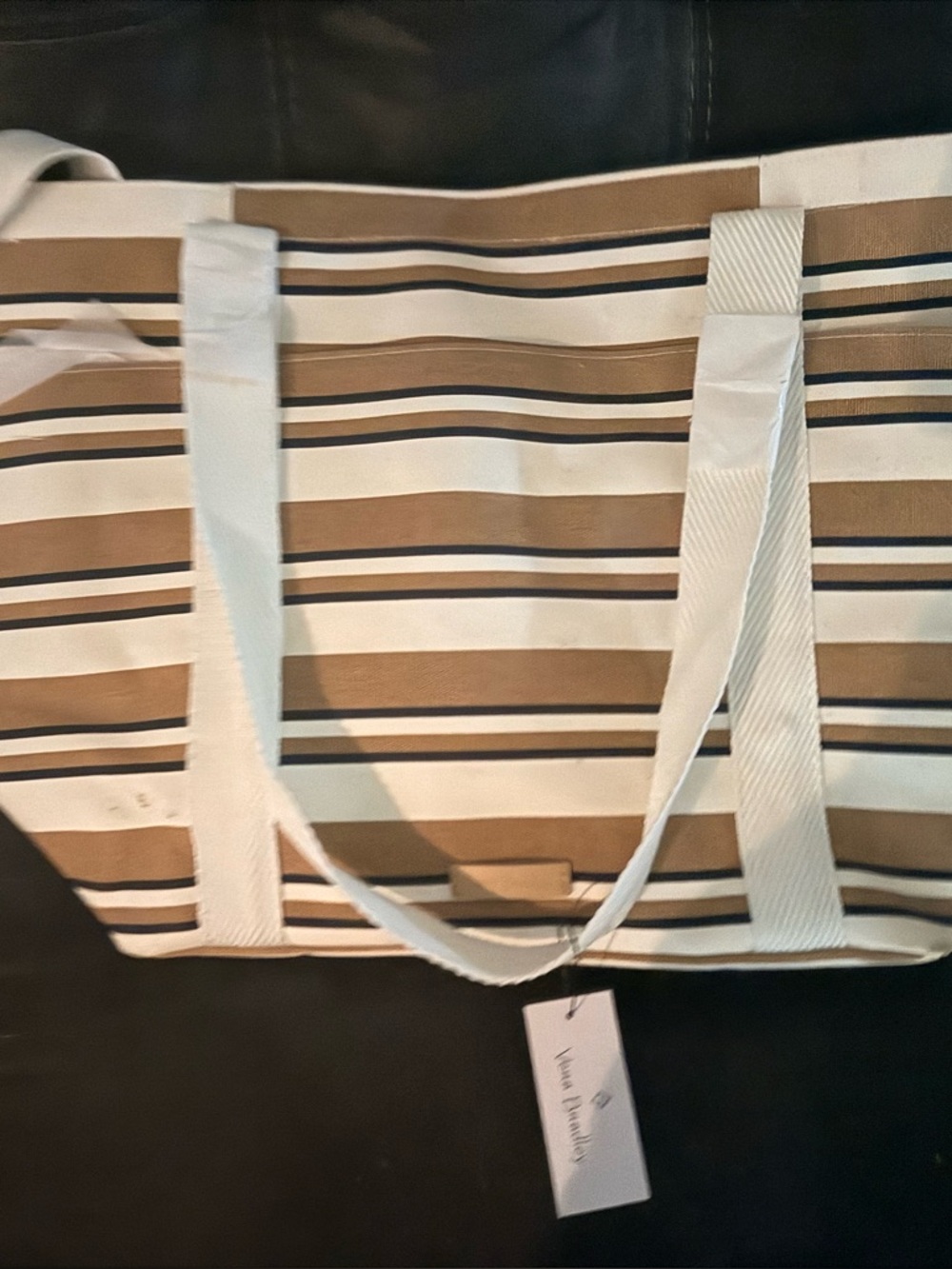 Vera Bradley nwt Deluxe Canvas Tote